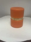1987 American Silver Eagle $1 Orange Tube Original Roll Top/Bottom Coin Toned