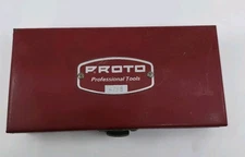 ​Vtg PROTO Professional Tools Metal Case Box 4795 Red Empty Tool Box USA
