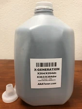 (1KG/1,000g) BULK Toner Refill for Lexmark X264, X264dn, X363dn, X364dn, X364dw