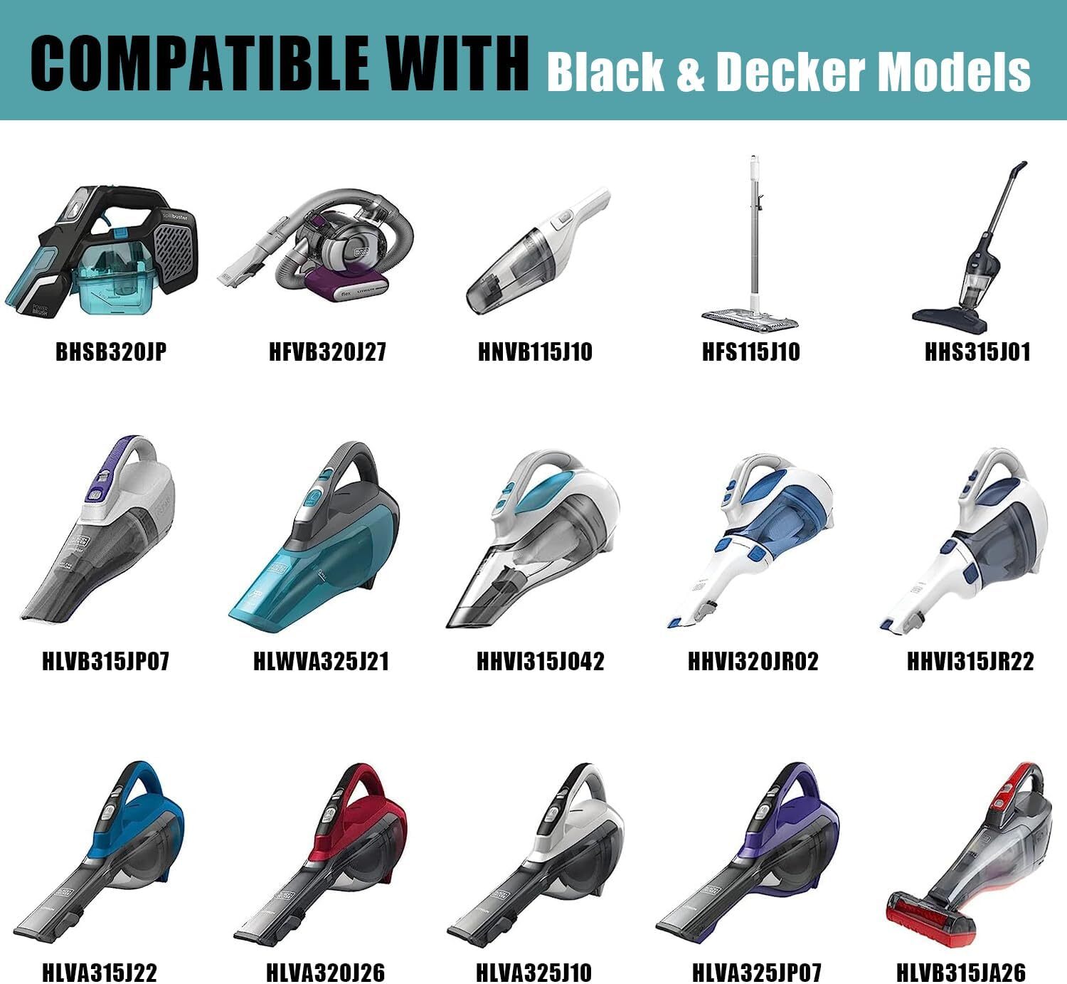 AC Adapter Charger For Black and Decker HNV115J21 HNV115J56 Handheld Vacuum PSU