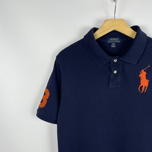 Kids Polo Ralph Lauren Big Pony #3 Short Sleeve Polo Shirt Size XL (18-20) Blue - Picture 5 of 20