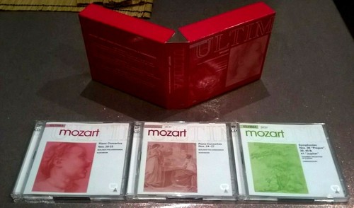 MOZART ULTIMA, GREAT PIANO CONCERTOS 20-27 & SYMPHONIES 38-41, 6 x CD BOX SET - Picture 2 of 4