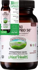 Maxi Health Active Pro-50 Live Probiotics, Ultra 30 Count (Pack of 1) 