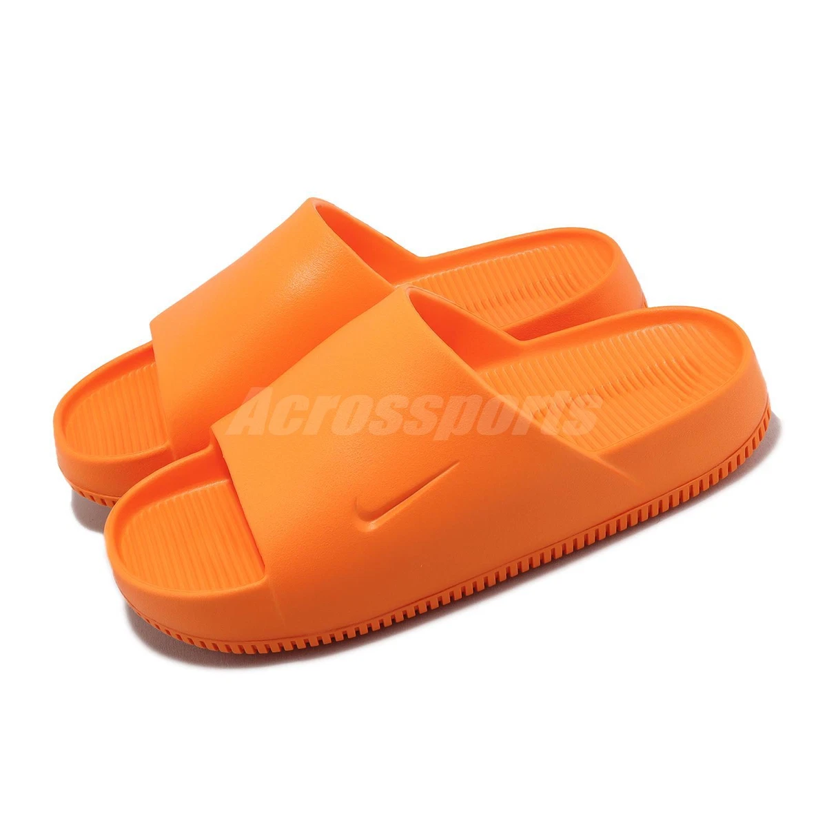 Nike Calm Slide Bright Mandarin Orange Men Casual Sandals Slippers