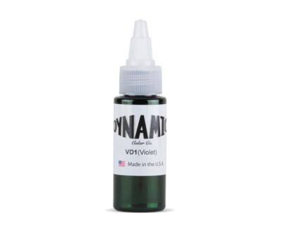DYNAMIC VIOLET 1-oz Tattoo Ink Brite Vibrant & Dark Color Supply 