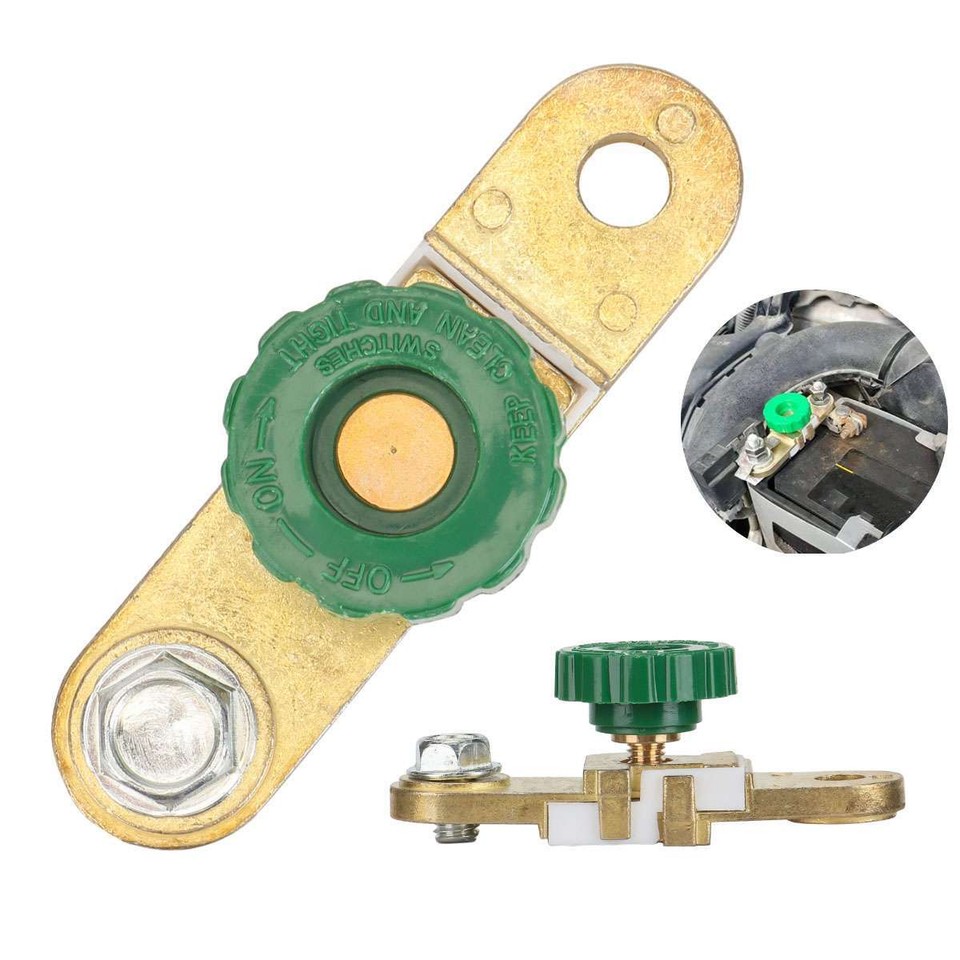 Electronics Side Post Battery Terminal Switch Quick Cut-off Disconnect ...