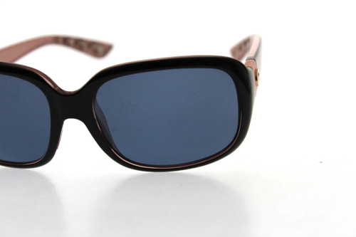 Costa Del Mar Gannet Shiny Black Hibiscus Polarized GNT 132 Size 58/17-135 mm - Picture 9 of 10