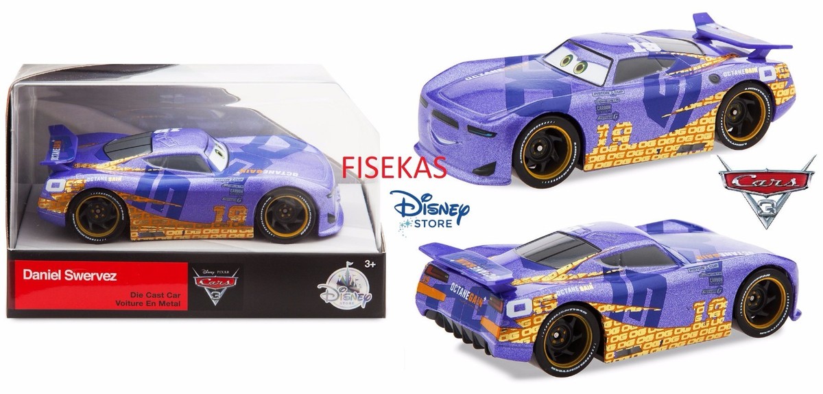 Disney Store Cars 3 Die Cast Collector Display Case Box Daniel