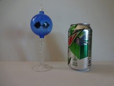 SOLAR RADIOMETER, CROOKES, LIGHTMILL - Blue Globe, fancy Woven stem - MINI