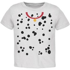 Halloween Dalmatian Puppy Costume Toddler T Shirt