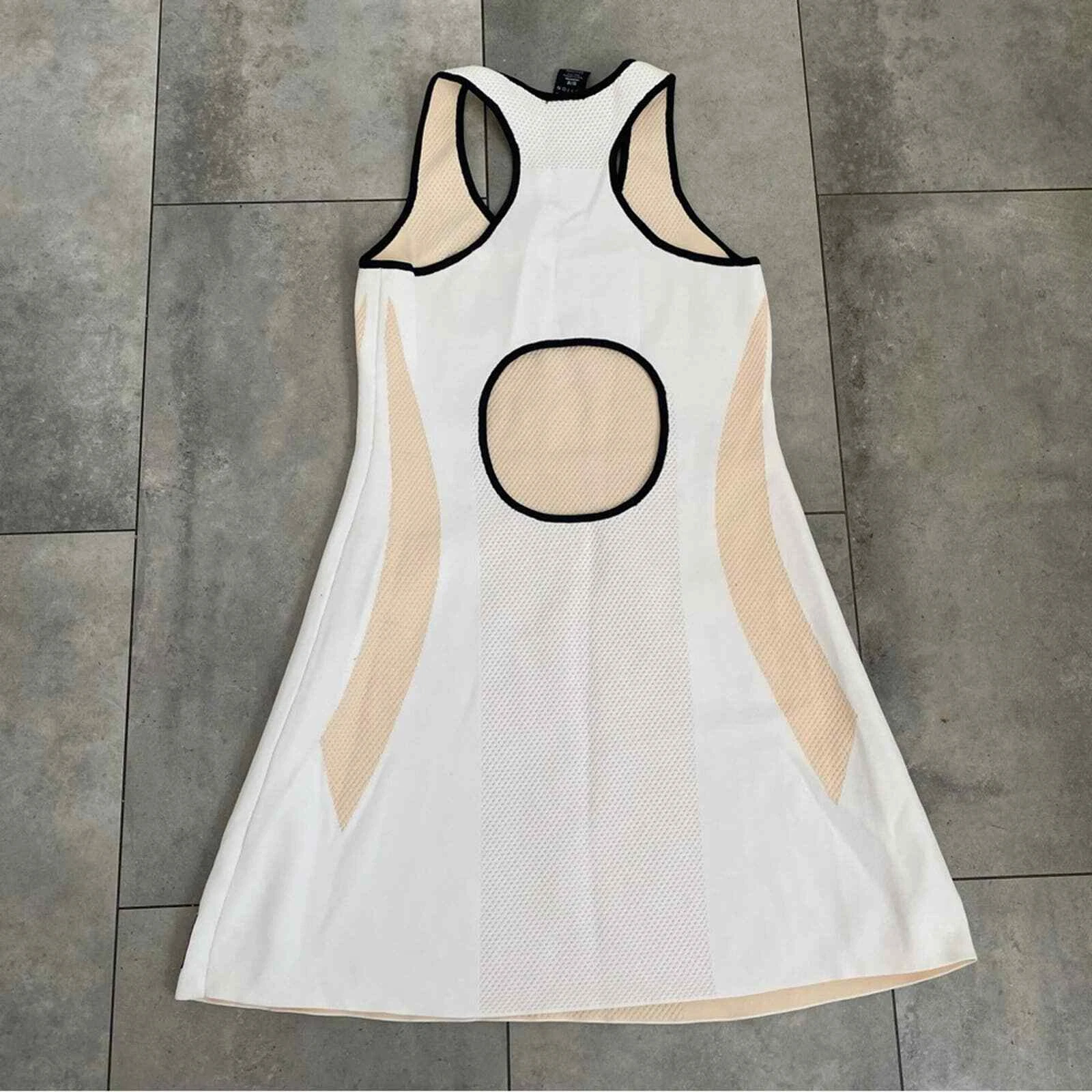 SUPREME Abito da tennis donna P.E nation backswing bianco ottico M