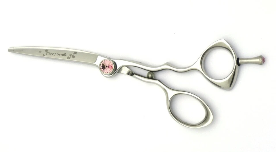 Bonika Shears - Firefly - Choose 5.5, 6.0 Thin Blades, Unique Ergonomic Handle - Image 2 of 3