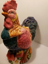 Vintage Collins Company Made in the USA Rooster Cookie Jar