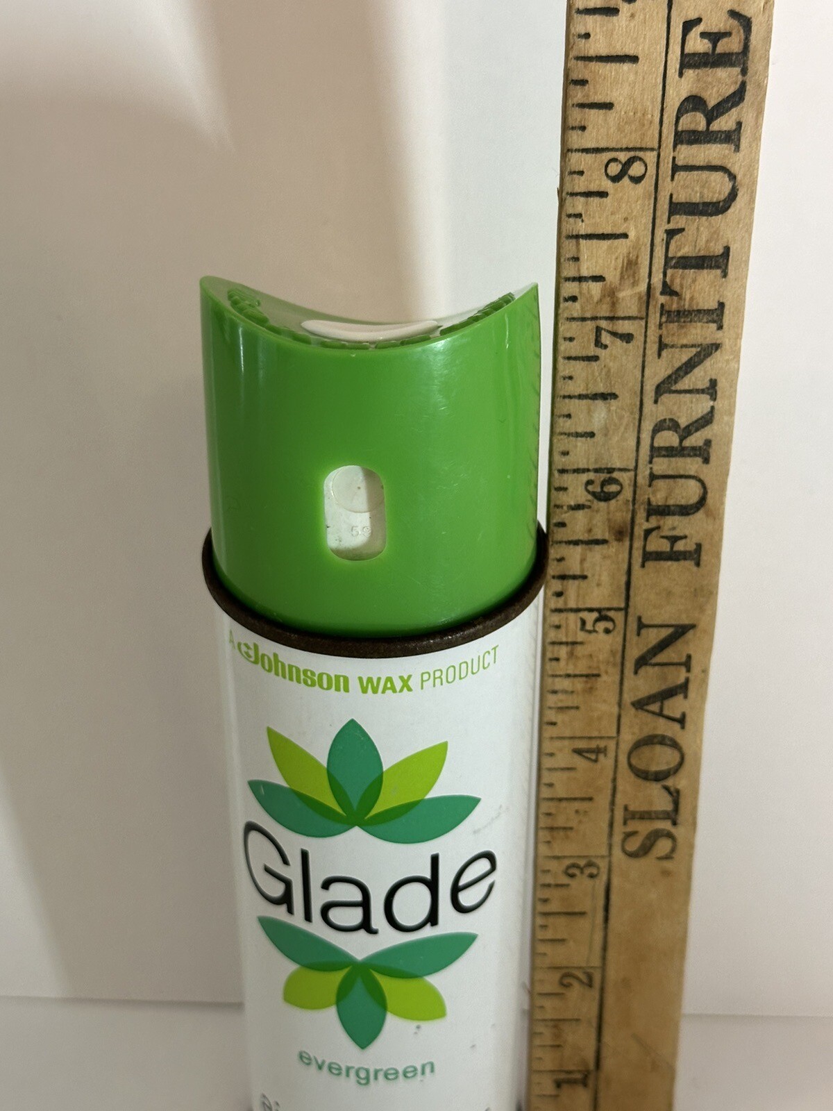 1960’s Glade Air Freshener Evergreen FULL aerosol can S.C. Johnson