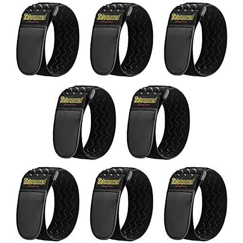 Trilancer elastische Cinchriemen mit rutschfesten Streifen 12 x 28er Pack schwere Dut
