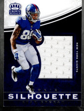 A8873- 2017 Crown Royale Jumbo Rookie Silhouette Jerseys #25 Evan Engram Jersey