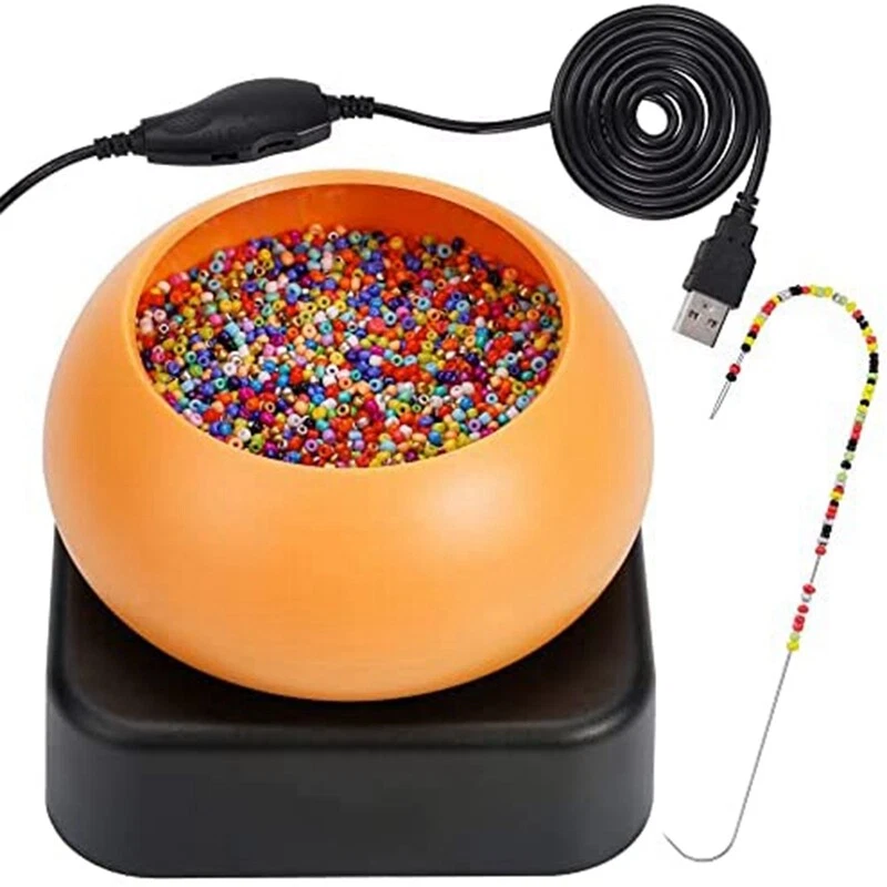 Electric Beading Spinner Adjustable Speed Bead Loader Bead