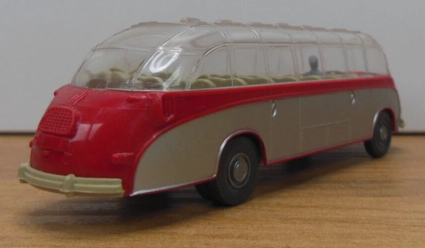 WIKING Setra Reisebuss Rosso Scala 1:87 Usato - Immagine 2 di 4