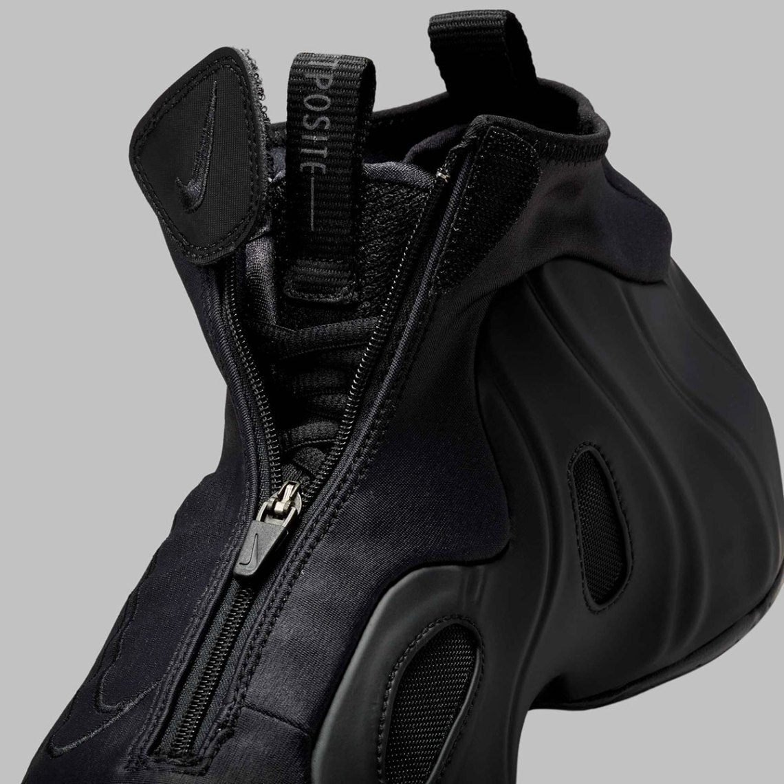 Nike Air Flightposite QS Triple Black FV5582-001 sz 9 Men's