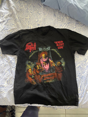 Death band Scream Bloody Gore Shirt Short Sleeve Unisex Tee GS109