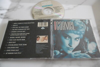 CARMEL COLLECTED CD ALBUM BEST 13 TRK BAD DAY SALLY I'M OVER YOU MORE, MORE