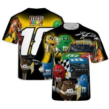 Kyle Busch Nascar 2022 Youth Sublimated Uniform Shirt,  X-Small