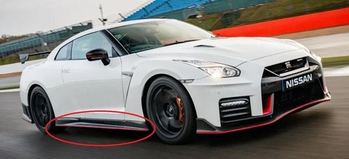 Genuine Nissan R35 GT-R Full Red Accent Stripe, Nismo Set Model 17+ - Picture 4 of 9