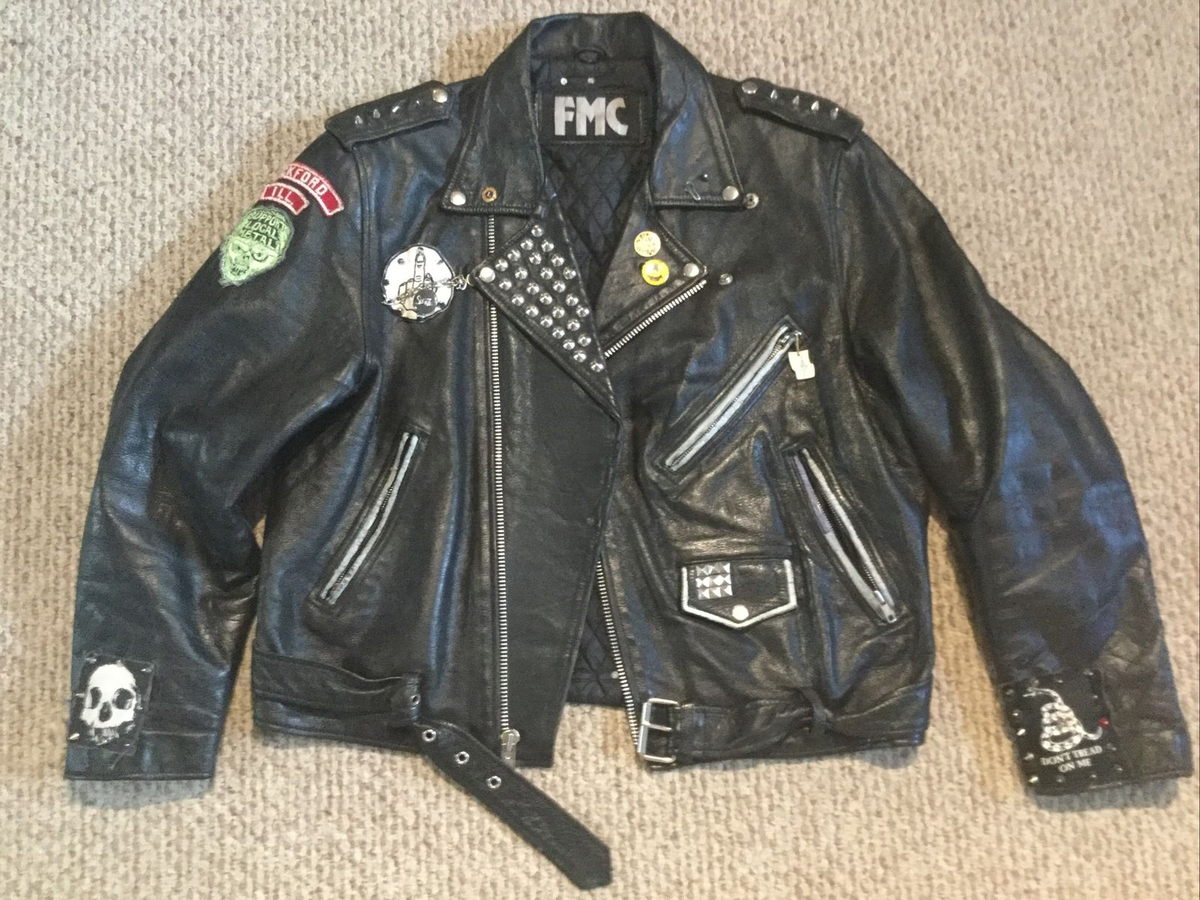 Punk Patch Jacket Custom Punk Death Metal Heavy Metal Patches