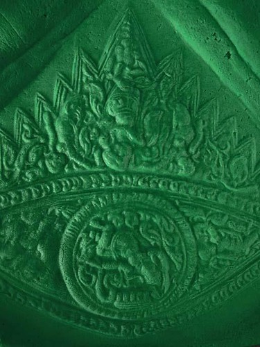 Large Antique Indian Bronze Jewelry Mold Die Stamp Seal - Picture 7 of 8