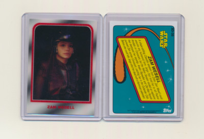 2020 Topps Star Wars 3D Zam Wesell 3D-35