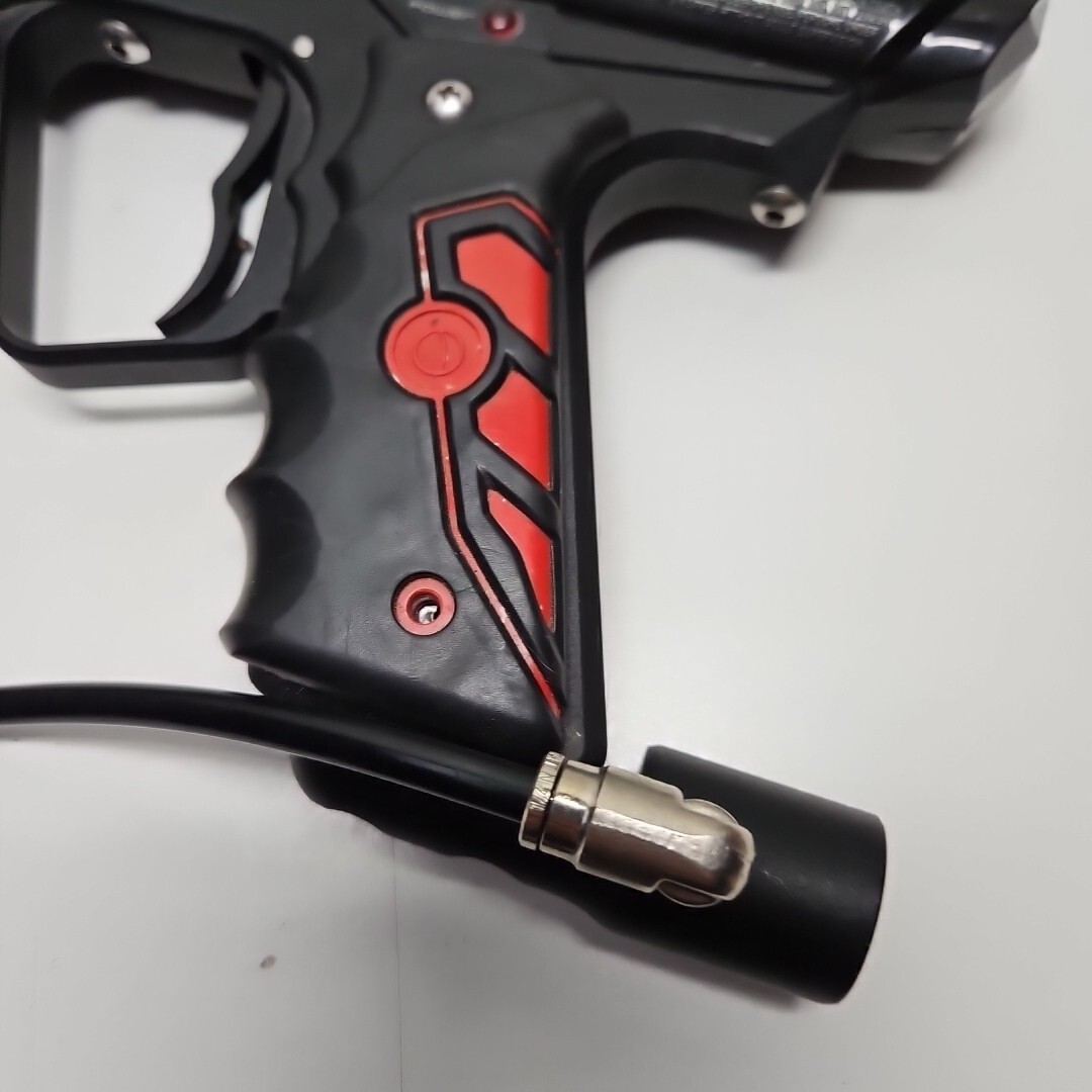 SMART PARTS ION PAINTBALL GUN Red Black w Barrel and Blocker *READ* eBay