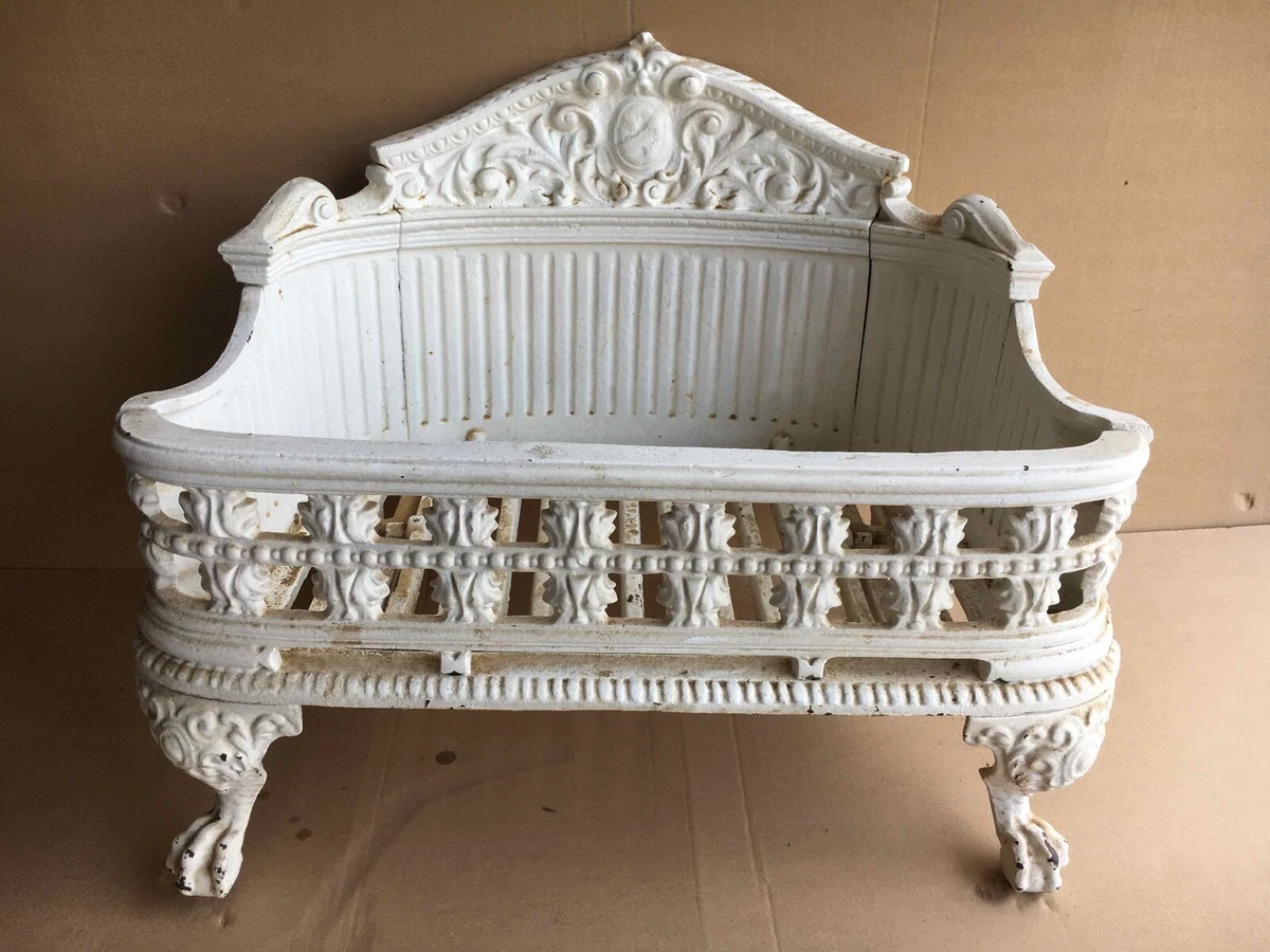 Antique Cast Iron Fireplace Insert Fire Basket Claw Feet - Local Pickup  Only | eBay
