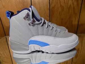 jordan 12 grey blue