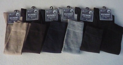 KUNERT women's knee socks SOFT WOOL COTTEN merino wool + cotton 35-38 39-42