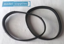 Dinky 651 Centurion tank reproduction pair of black rubber tracks