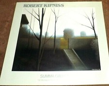 ROBERT KIPNISS LITHOGRAPH PRINT POSTER 24 X 28 INCHES 