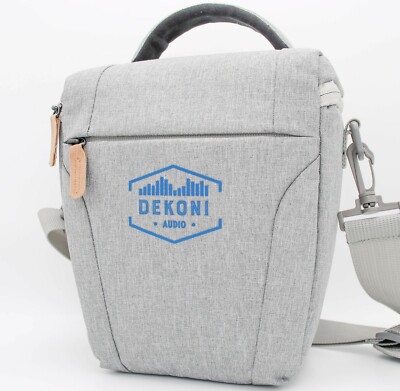 DEKONI AUDIO Headphone Savior   Universal Headphone Carrying Case Heather Grey