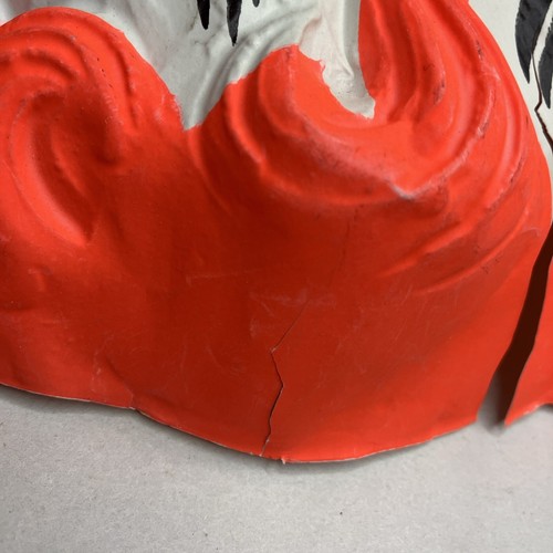 Maschera Halloween pagliaccio raccapricciante spaventoso vintage anni 60 o 70 plastica RECENSIONE FOTO - Foto 10 di 12