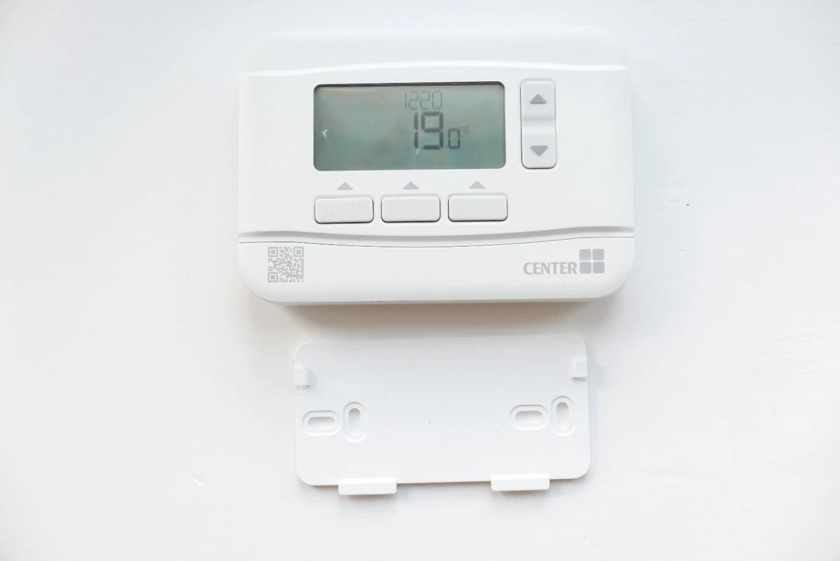 Center EHE0200322 RF Wireless 7-Day 5/2 Day Programmable Room Thermostat |  eBay