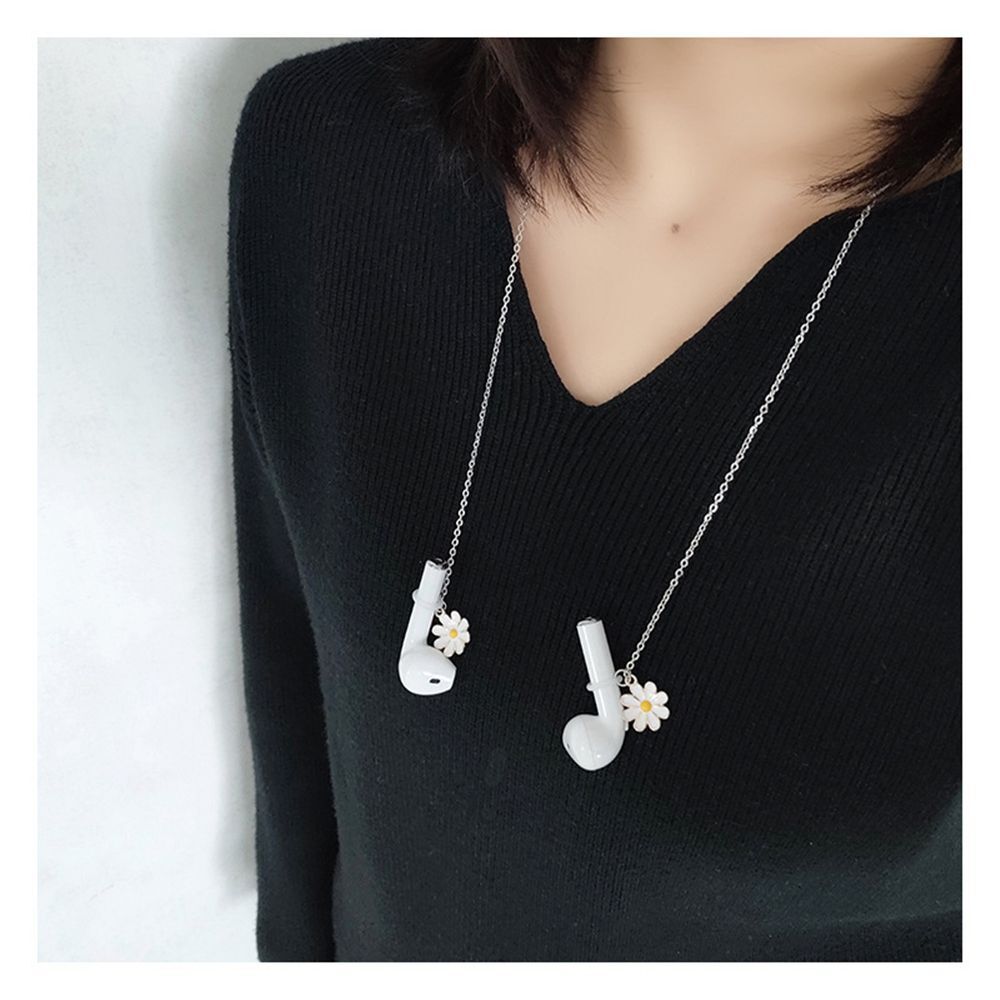 Necklace Wireless Headphone Chains Earphones AntiLost Chain For