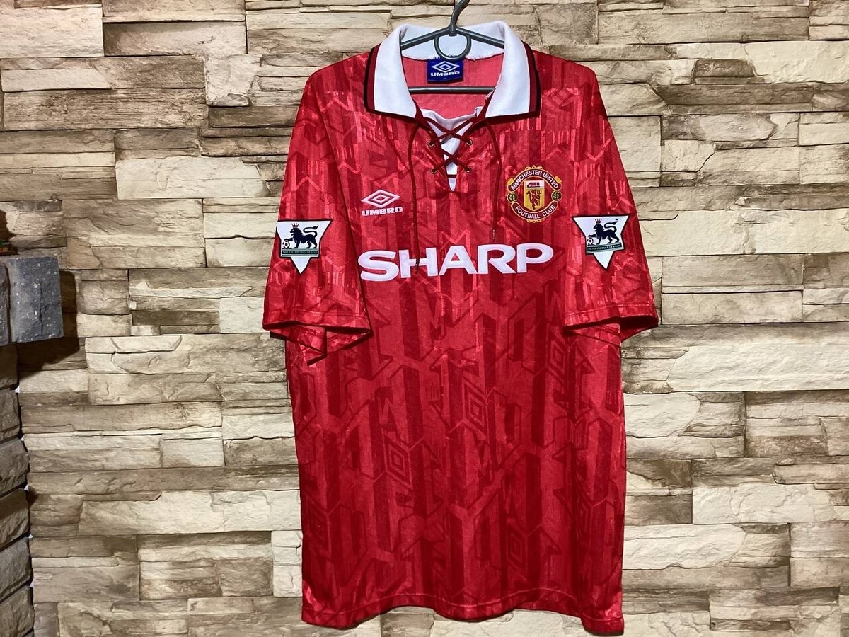 MANCHESTER UNITED 1992 1993 1994 Home Football Shirt Soccer Jersey