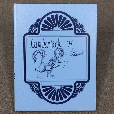 1974 Lumberjack Vandals Klickitat High School Year Book Annual Washington Vtg