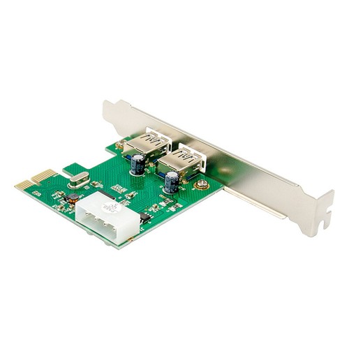 Digital PCI Express to USB 3.0 2-Port Expansion Card Conversion Card for Desktop