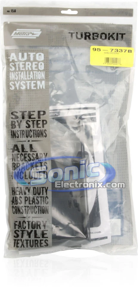 Kit de tablero de instalación doble DIN METRA para Kia Soul 2010-2011 | 95-7337B Foto 4 de 4