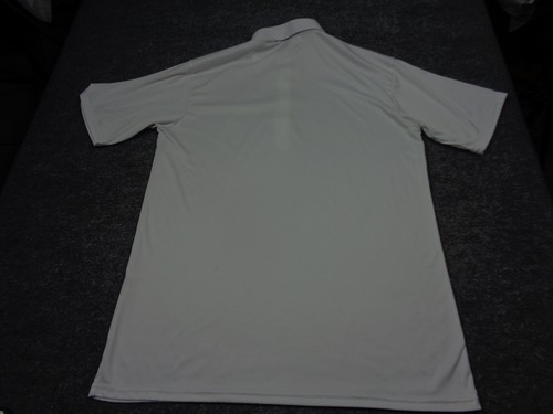 Camisa Collars & Co Hombres XL Blanca Cuadros Polo Vestido Cuello Rendimiento Golf - Imagen 4 de 9