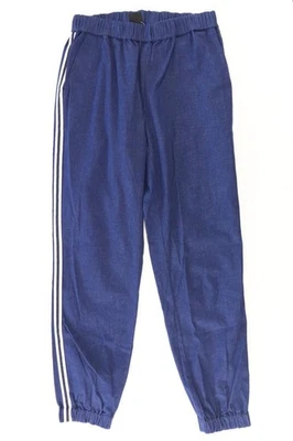✅ Pantalones de mujer Madeleine talla 40, M azul algodón ✅ - Imagen 1 de 4