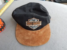 Vintage Judy's Closet Harley Davidson Snapback Hat Estate Find