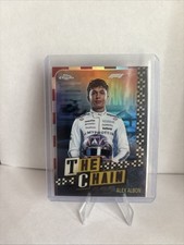 2025 Topps Chrome F1 Alex Albon The Chain Refractor Williams Racing