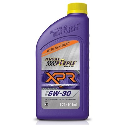 Royal Purple XPR Extreme Performance Racing SAE 5W-30 Motor Oil Qt Bottle Single