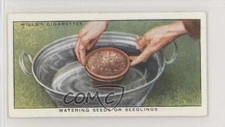 1938 Wills Garden Hints Tobacco Watering Seeds Or Seedlings #44 z6d